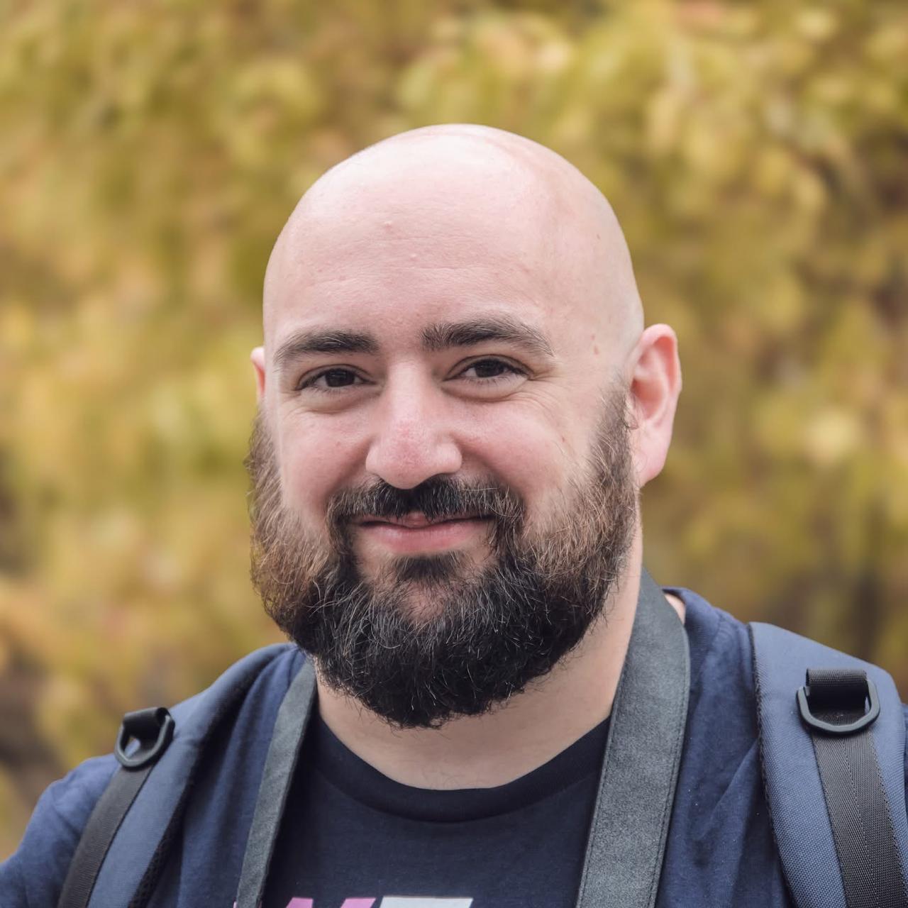 James Hattersley — web developer working on a laptop in Bali